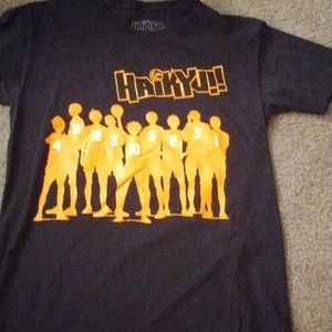 Black Anime Haikyuu Shirt